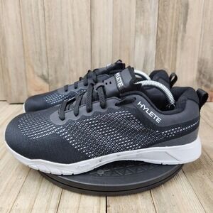 Womens‎ Hylete circuit II size 8 Black Athletic Fitness Trainers Vibram Shoes